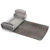 Polder Fold Away Dish Rack In Gray