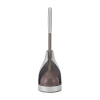 Polder Stainless Steel Plunger Toilet Bowl Brush In Brown