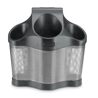 Polder Style Station Bathroom Organizer, Black