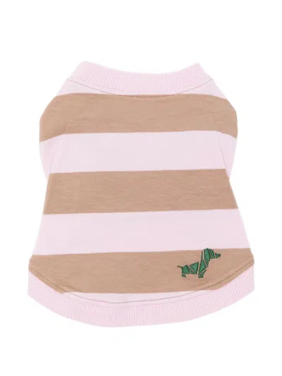 Poldo Dog Couture Calypso - Cotton T-shirt In Neutral