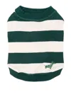 Poldo Dog Couture Calypso - Cotton T-shirt In Green