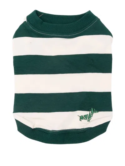 Poldo Dog Couture Calypso Cotton T Shirt In Green