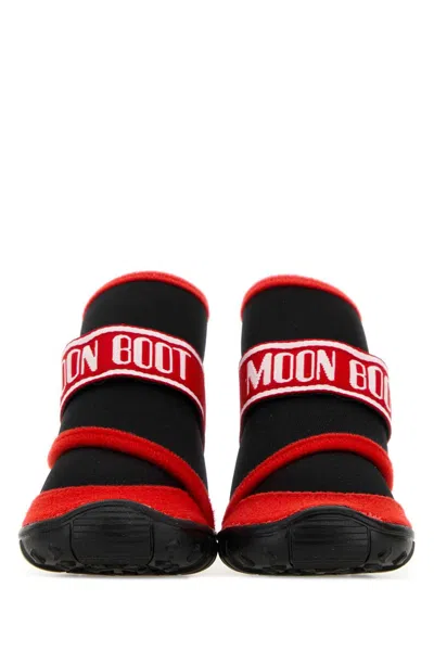 Poldo Dog Couture Dog   Shoes X Moonboot In Black