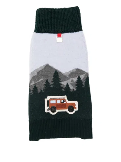 Poldo Dog Couture Knitwear Mountain - Dog Sweater In Multi