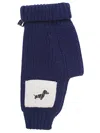 Poldo Dog Couture Wool Dog Sweater In Blue