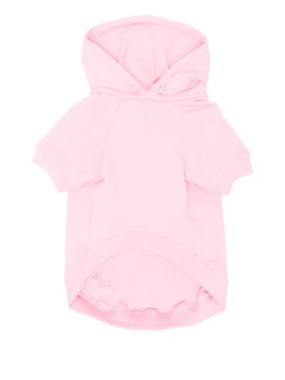 Poldo Dog Couture Pop Fleece - Cotton Hoodie In Pink