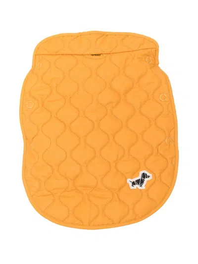 Poldo Dog Couture Sunny Summit Two Pieces Dog Coat In Orange