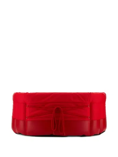 Poldo Dog Couture X Moon Boot Padded Dog Bed In Red