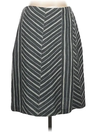 Pre-owned Poleci Casual Skirt In Gray
