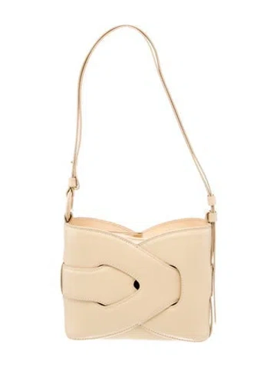 Pre-owned Polene Calf Leather Nodde In Neutral