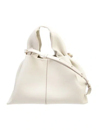 Pre-owned Polene Calfskin Numéro Neuf In Neutral