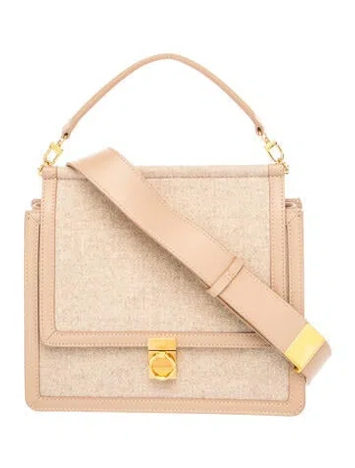 Pre-owned Polene Canvas Numéro Sept W/ Tags In Neutrals