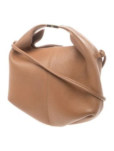 Pre-owned Polene Leather Beri In Brown