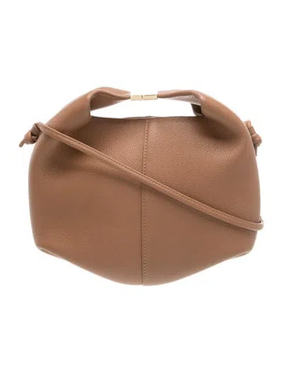 Pre-owned Polene Leather Beri In Brown