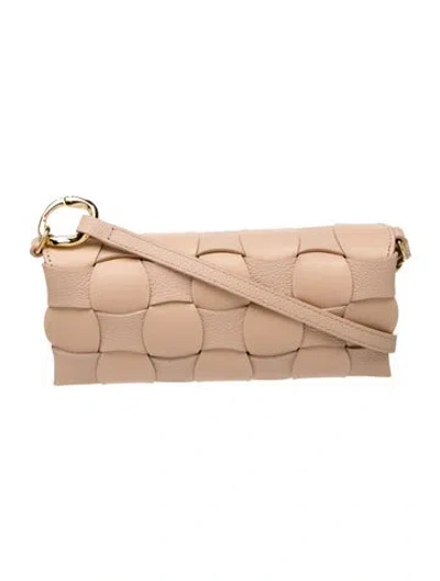 Pre-owned Polene Leather Neiti Duo In Neutrals