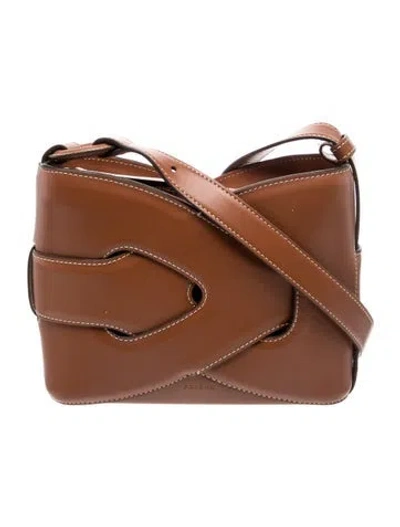 Pre-owned Polene Leather Nodde In Neutrals