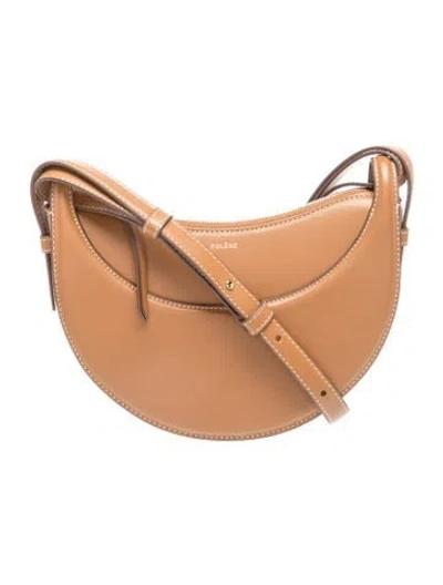 Pre-owned Polene Leather Numero Dix In Brown