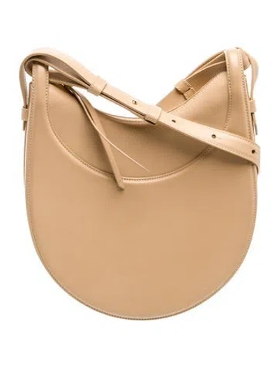 Pre-owned Polene Leather Numero Dix In Neutral