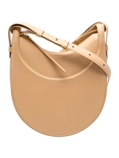 Pre-owned Polene Leather Numero Dix In Neutral