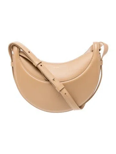 Pre-owned Polene Leather Numero Dix In Neutral