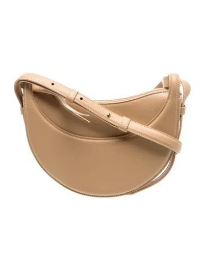Pre-owned Polene Leather Numero Dix In Neutral