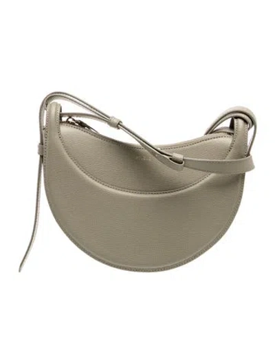 Pre-owned Polene Leather Numéro Dix In Neutral