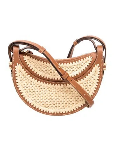 Pre-owned Polene Leather Numero Dix In Neutrals