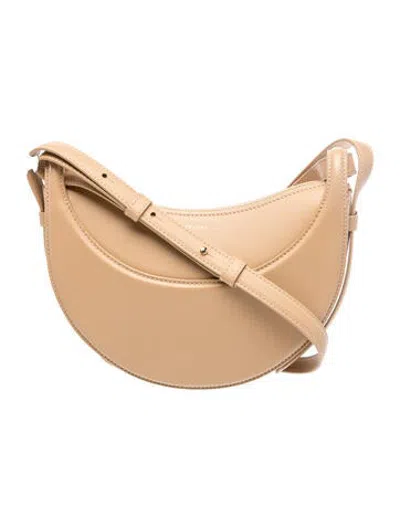 Pre-owned Polene Leather Numero Dix In Neutrals