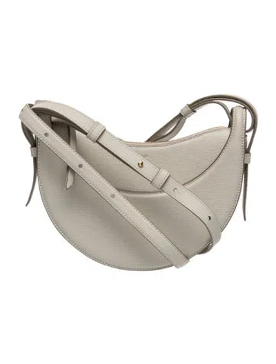 Pre-owned Polene Leather Numéro Dix In Neutrals/white