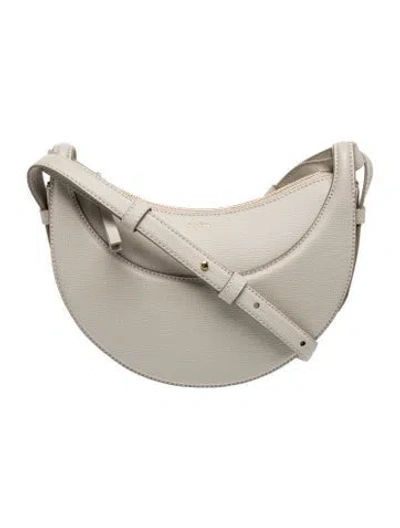Pre-owned Polene Leather Numero Dix W/ Tags In Neutrals
