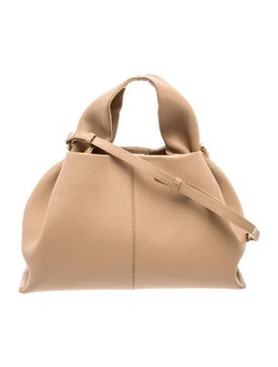 Pre-owned Polene Leather Numéro Neuf In Neutral