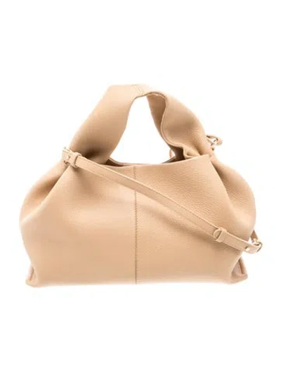 Pre-owned Polene Leather Numéro Neuf In Neutrals