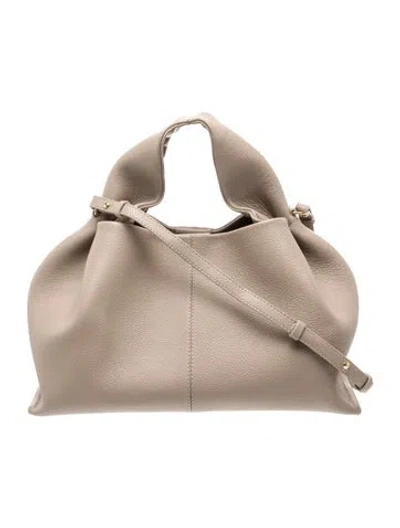 Pre-owned Polene Leather Numéro Neuf In Neutrals