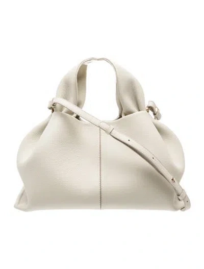 Pre-owned Polene Leather Numéro Neuf In Neutrals