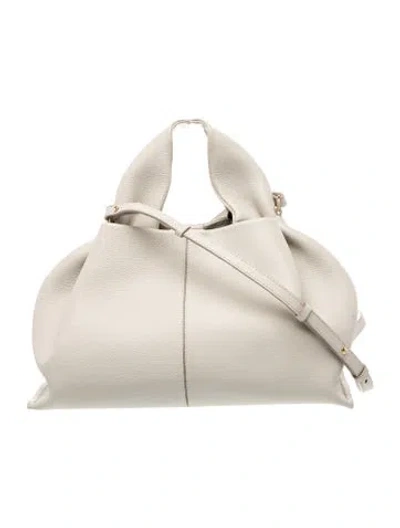 Pre-owned Polene Leather Numéro Neuf In Neutrals