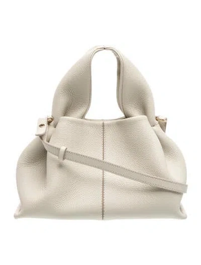Pre-owned Polene Leather Numéro Neuf In Neutrals