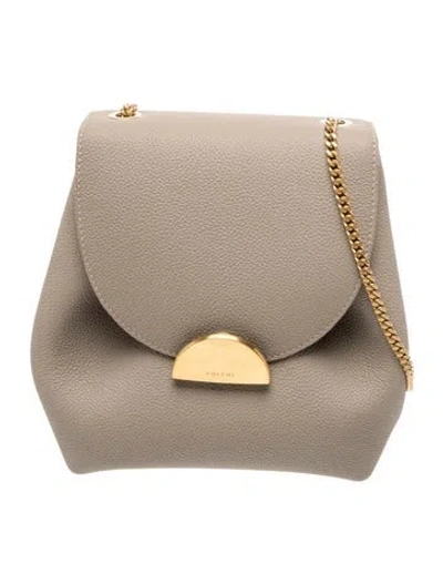 Pre-owned Polene Leather Numero Un In Neutral