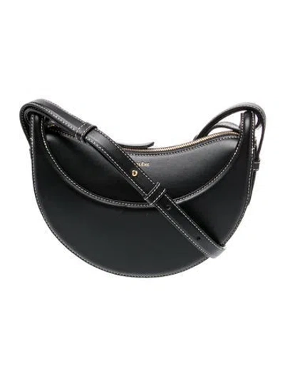 Pre-owned Polene Leather -numero-dix In Black