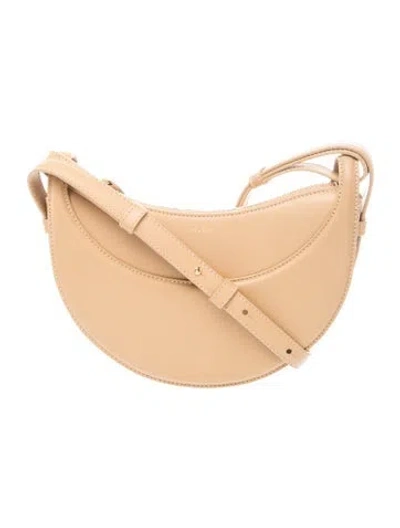 Pre-owned Polene Leather  Numero Dix Small In Neutrals