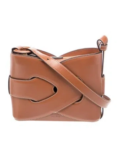 Pre-owned Polene Leather Shoulder Bag In Brown