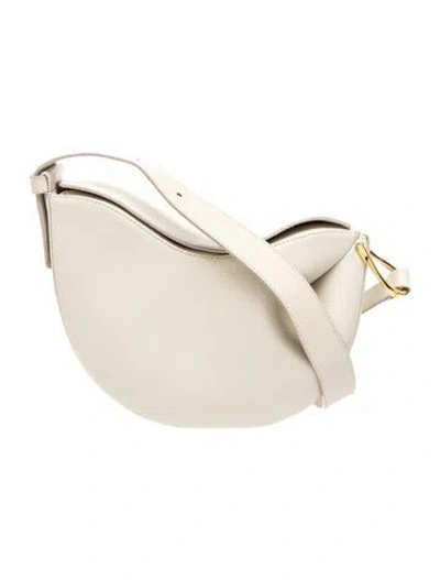 Pre-owned Polene Leather Shoulder Bag In Neutrals