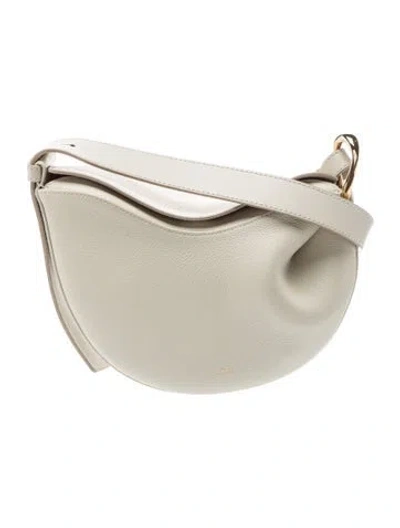 Pre-owned Polene Leather Tonca In Neutral