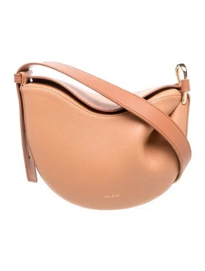 Pre-owned Polene Leather Tonca In Pink