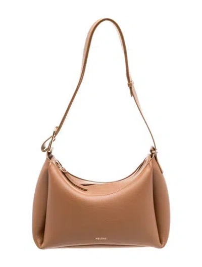 Pre-owned Polene Leather Umi In Brown