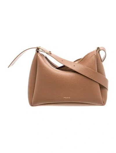Pre-owned Polene Leather Umi In Brown
