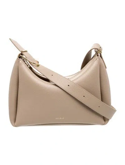 Pre-owned Polene Leather Umi In Neutral