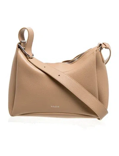 Pre-owned Polene Leather Umi In Neutrals