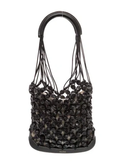 Pre-owned Polene Sole In Black