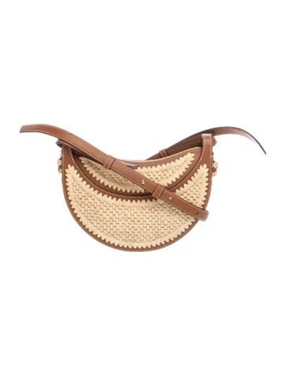 Pre-owned Polene Straw Dix W/ Tags In Neutrals