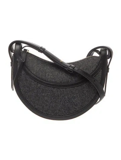 Pre-owned Polene Wool Numero Dix In Black